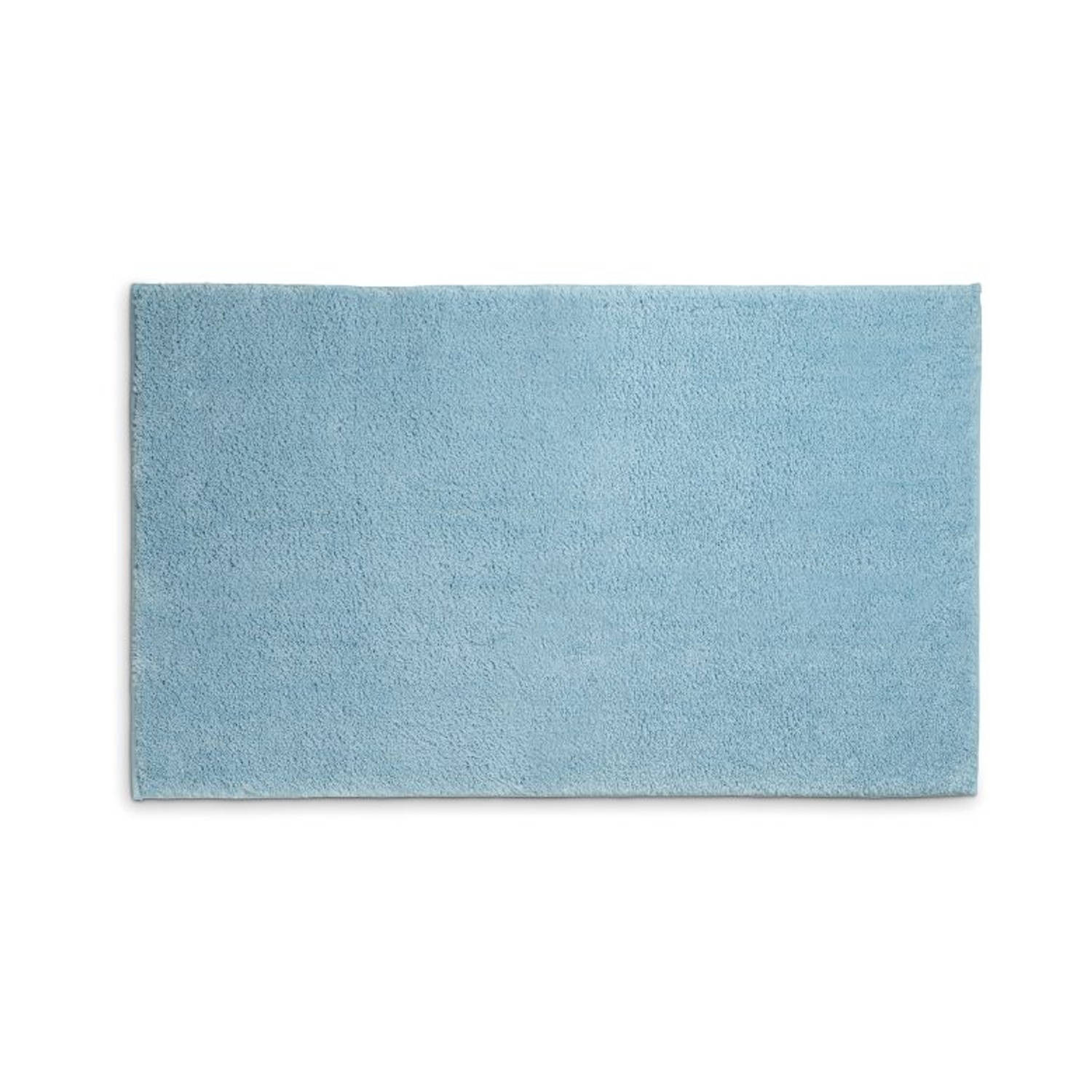 Badmat, 80 x 50 cm, Polyester, IJs Blauw - Kela | Maja