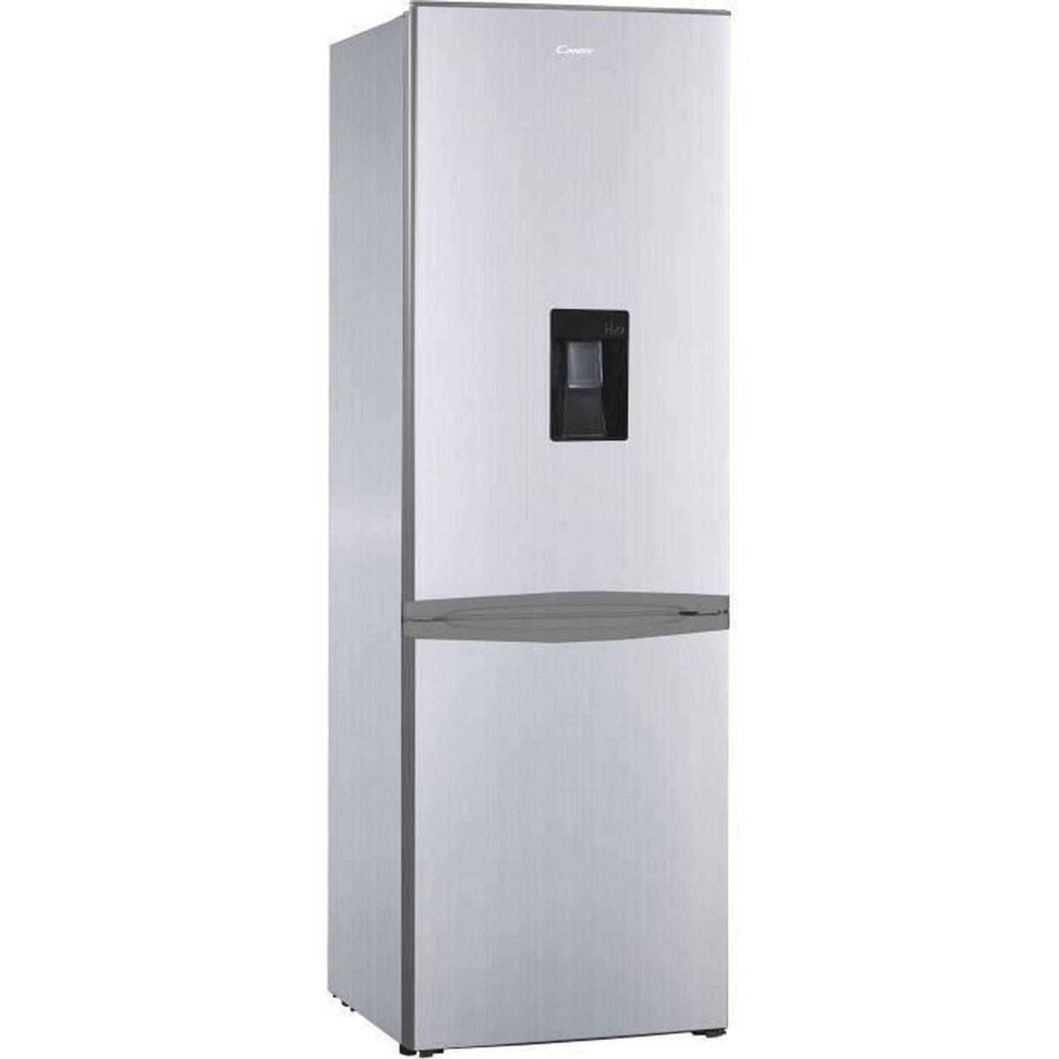 CANDY CBM-686SWDN Gecombineerde koelkast 315L (219L + 96L) Statisch koud L59.6xH185cm Zilver