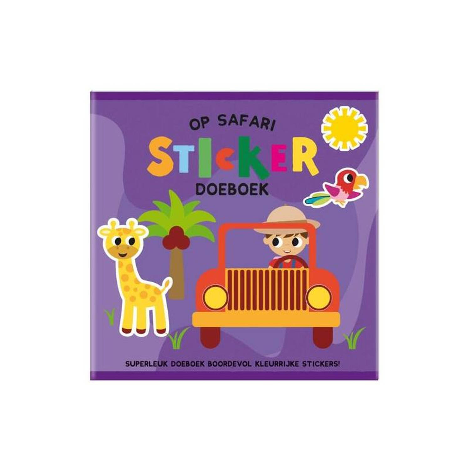 Op Safari Sticker doeboek