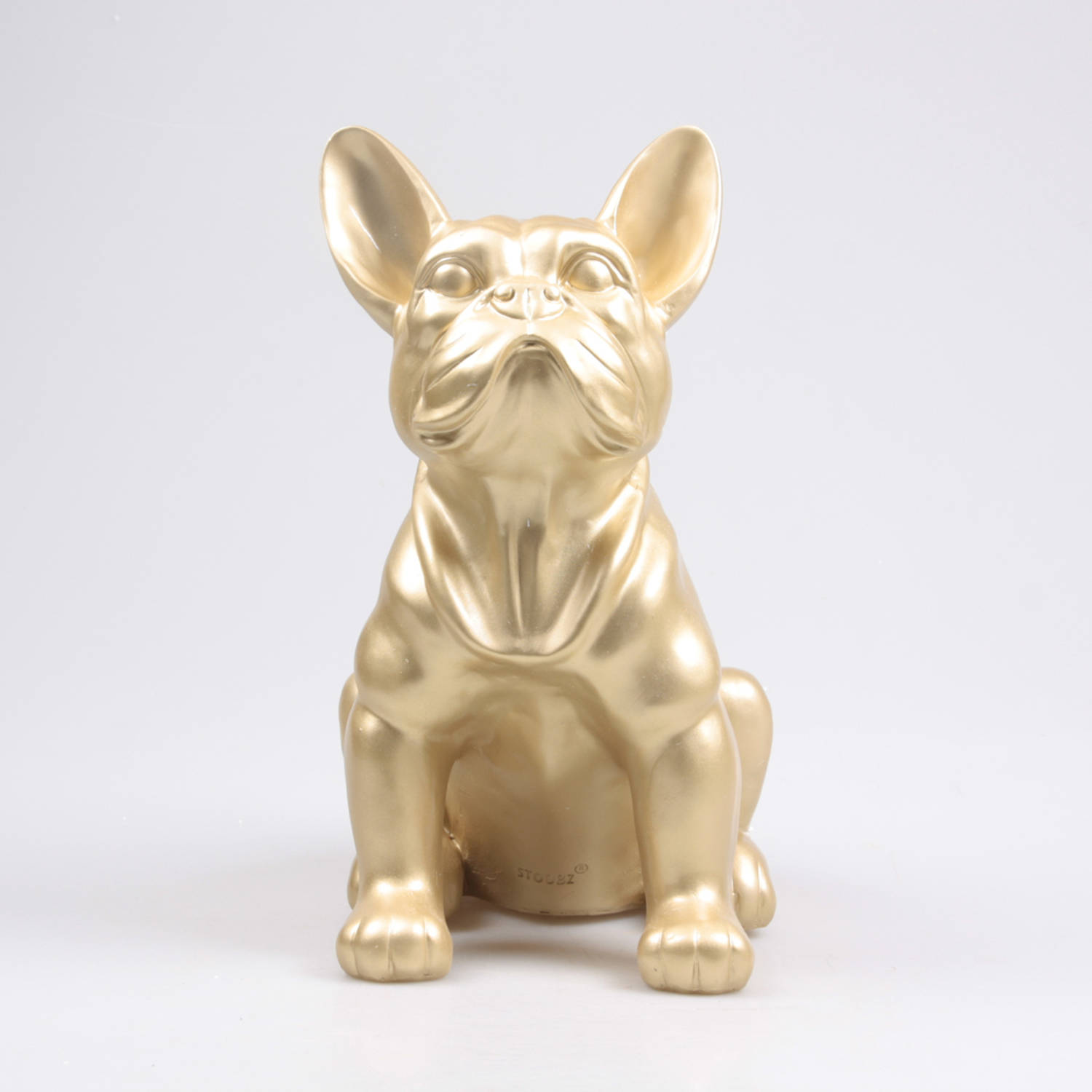 Stoobz hond franse bulldog goud 37cm