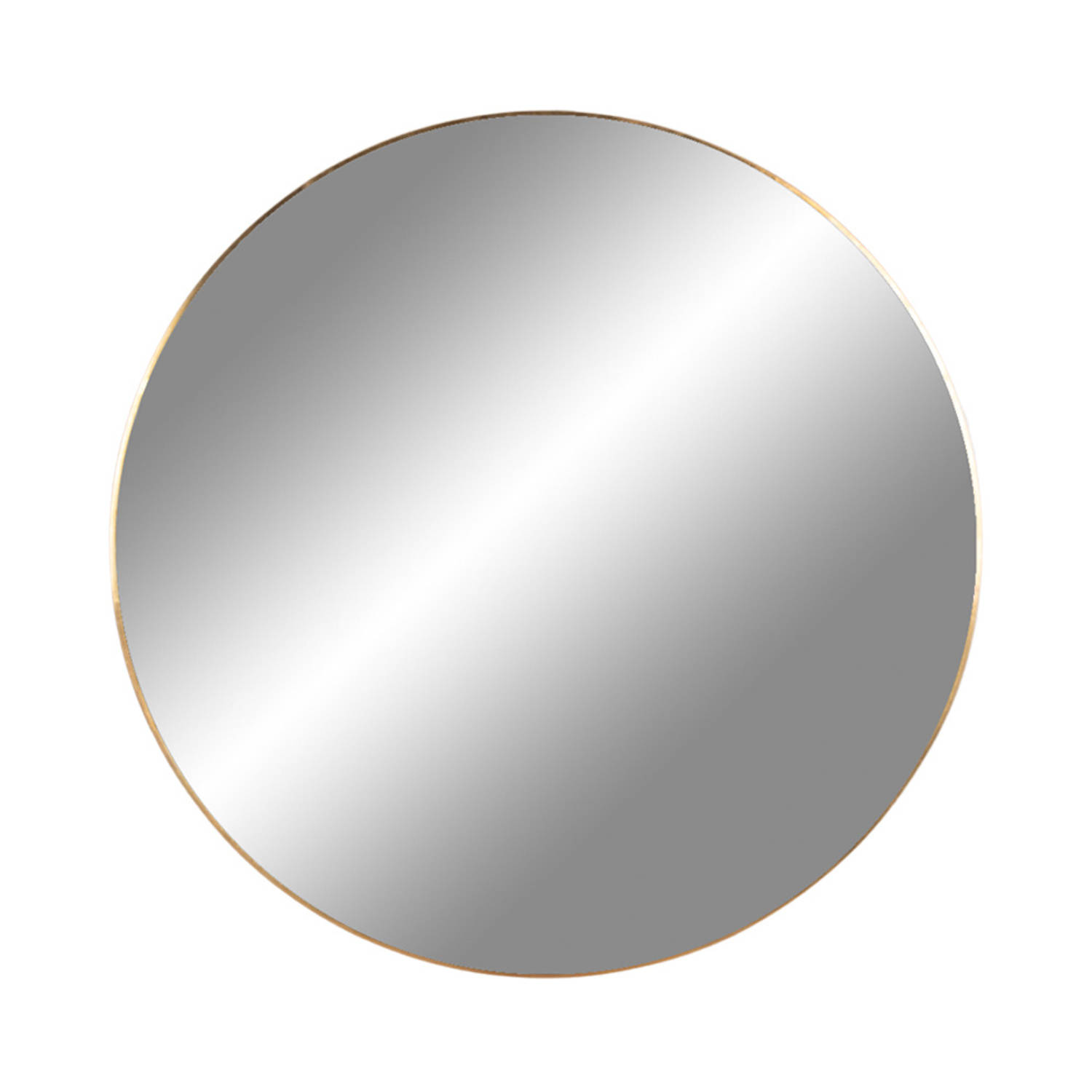 Ronde spiegel goud Riley Ø80 cm