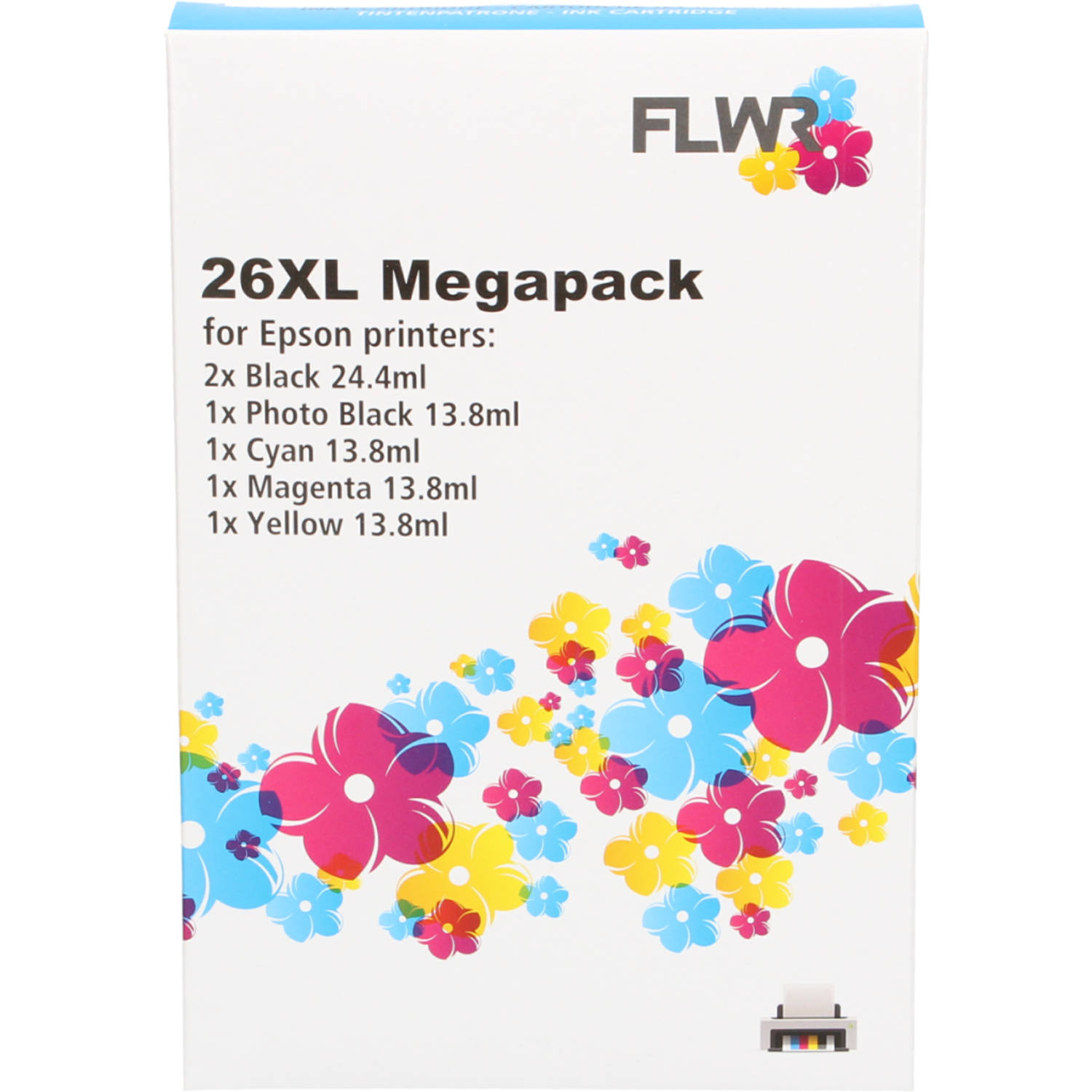FLWR Epson T2621/2631/2/3/4 Megapack cartridge