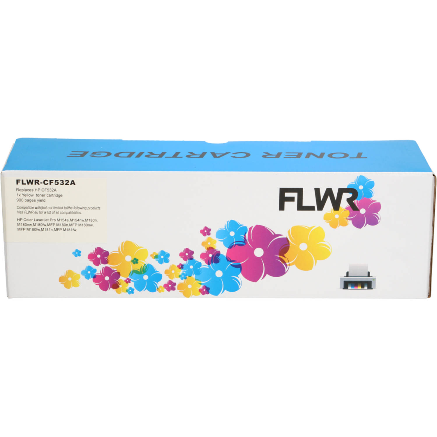 FLWR - Toners / HP 205A / geel / Geschikt voor HP