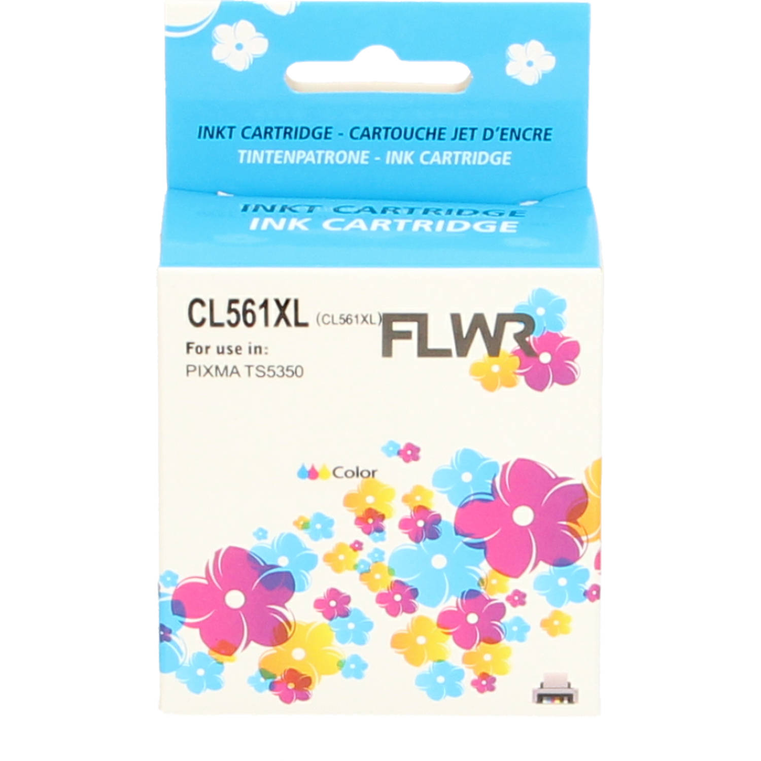 FLWR - Inktcartridge / CL-561XL / Kleur - Geschikt voor Canon