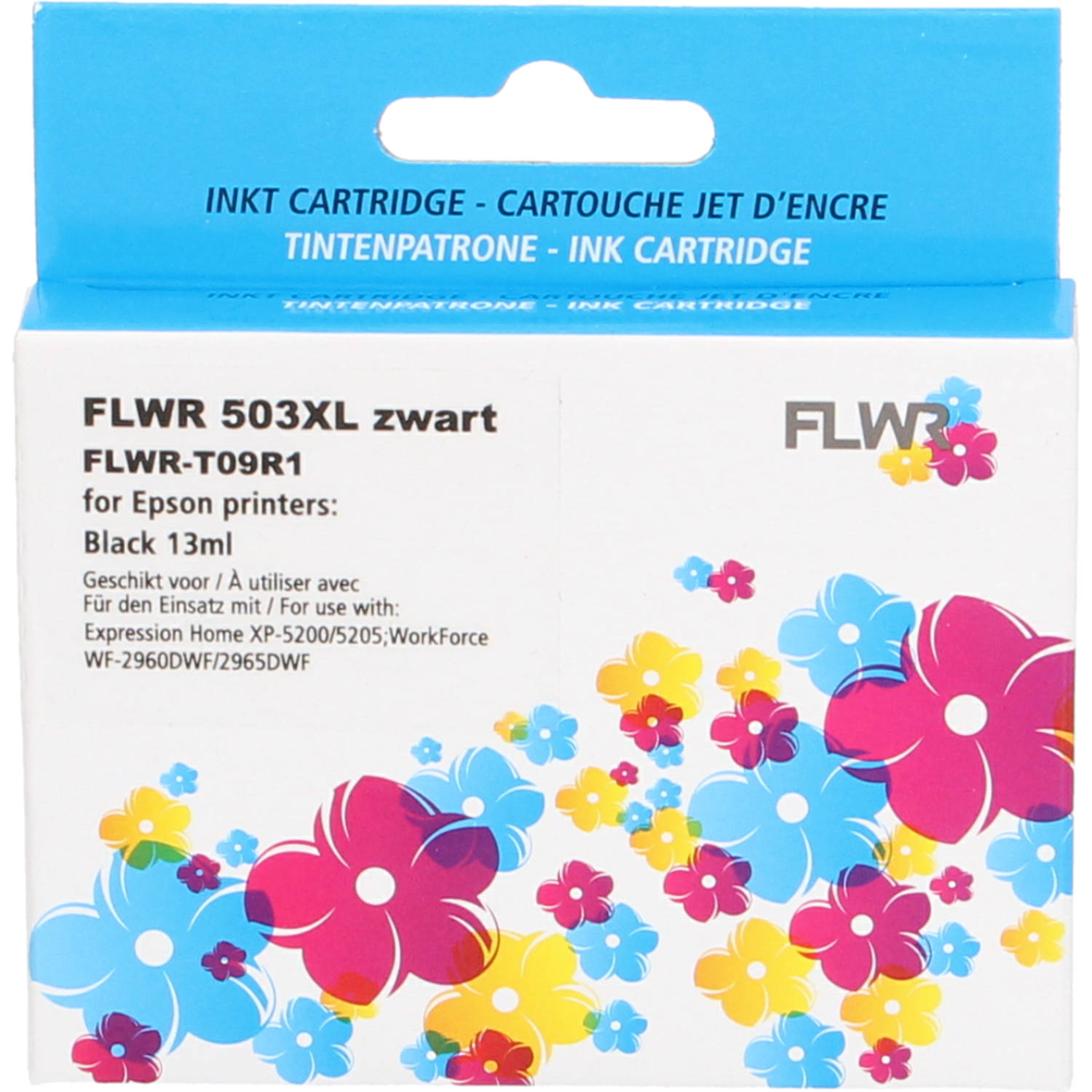 FLWR - Inktcartridge / 503XL / Zwart - Geschikt voor Epson