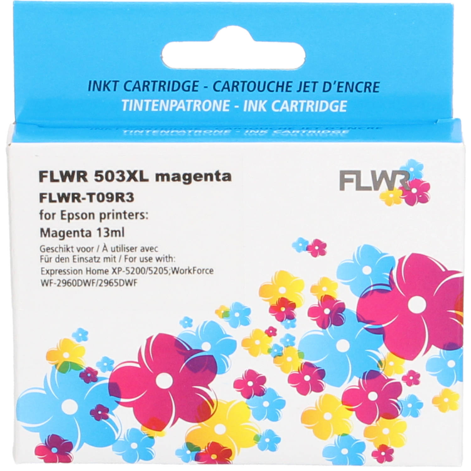 FLWR - Inktcartridge / 503XL / Magenta - Geschikt voor Epson