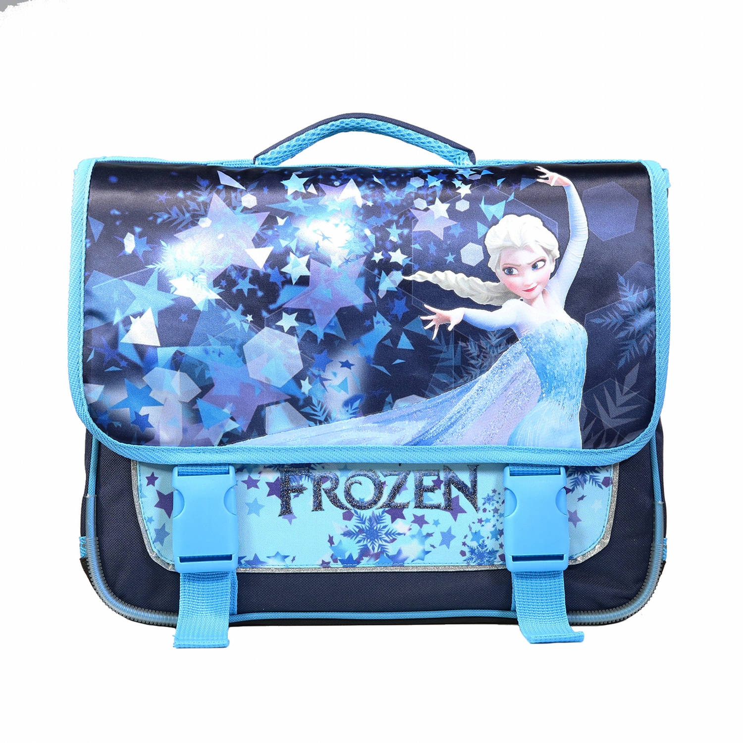 Disney Frozen Elsa schoolrugzak blauw 38x14x34