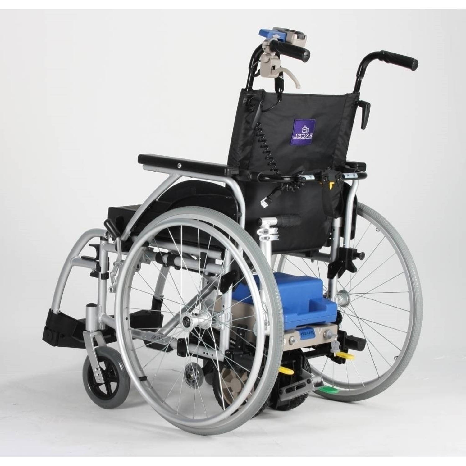 Duwondersteuning voor rolstoel Click & Go Compact II