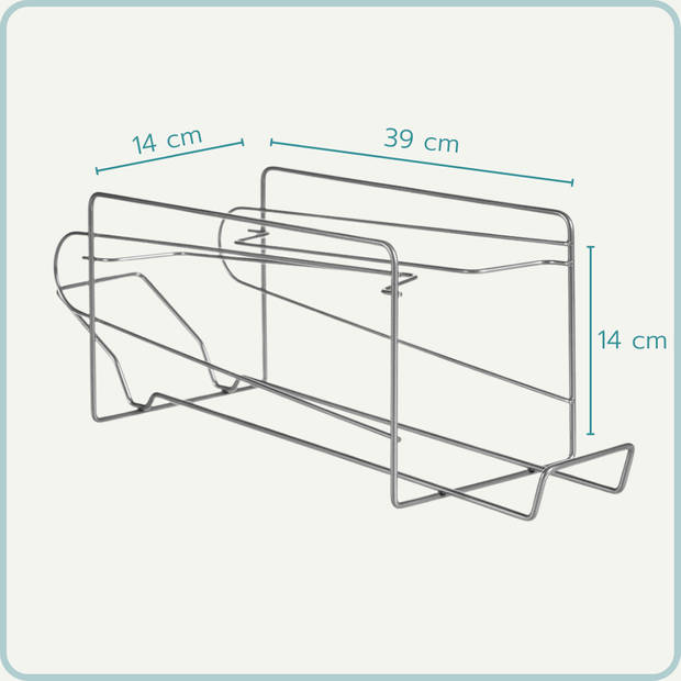 Nordix Blikjes Organizer - Blikjeshouder - Koelkast - Metaal