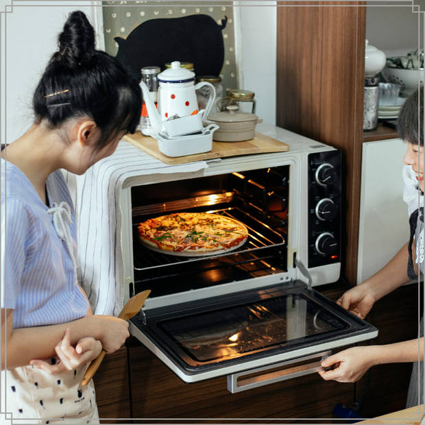OTIX Pizza Ovenplaat - Bakplaat - Pizzaplaat - Ø 33 cm