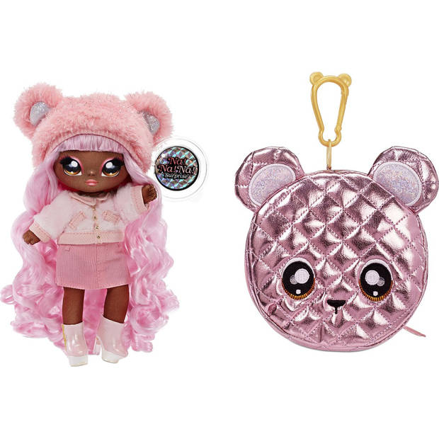 Na! Na! Na! Surprise - 2-in-1 Pom Dolll - Cali Grizzly - Serie Glam 1 - Modepop