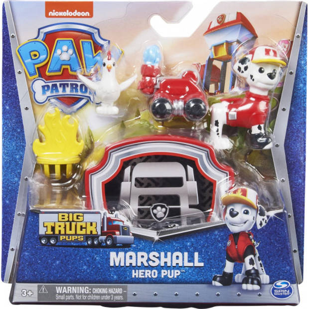 PAW Patrol Big Truck Pups Hero Pups Marshall