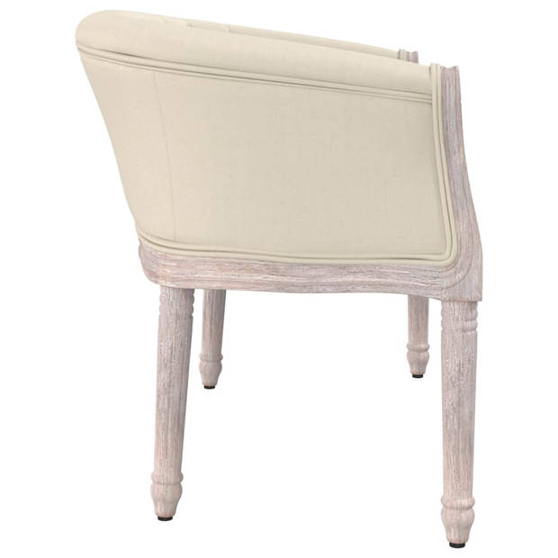 vidaXL Bankje 98x56x69 cm linnen beige