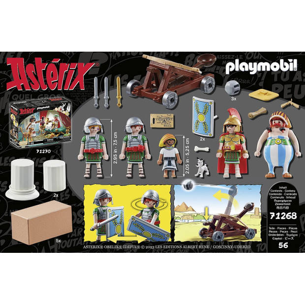 Playmobil Asterix - Astérix: Tekenis en de strijd om het paleis 71268