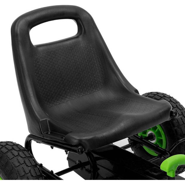 Xootz Viper Go Kart Skelter Junior Zwart/Groen