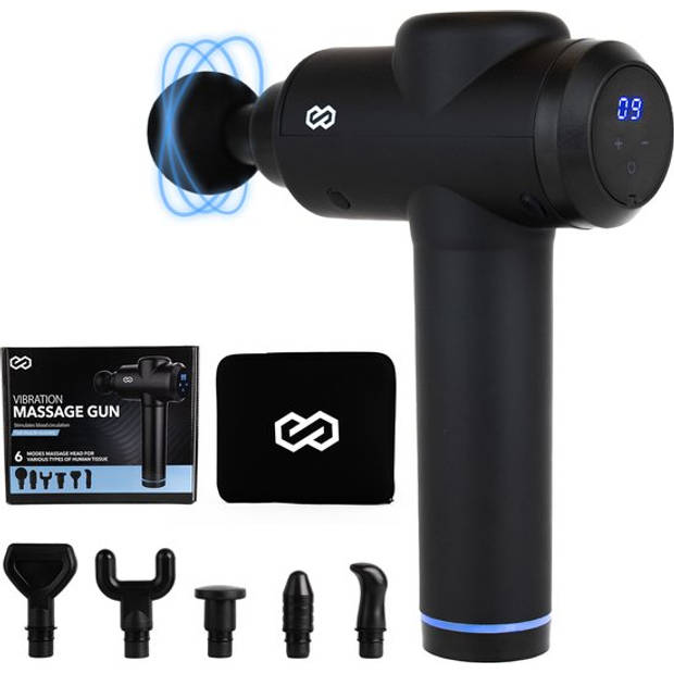 Infinity Goods Pro Edition Massage Gun - Sport en Relax Massage - Professioneel Massage Pistool - Koffer - Zwart