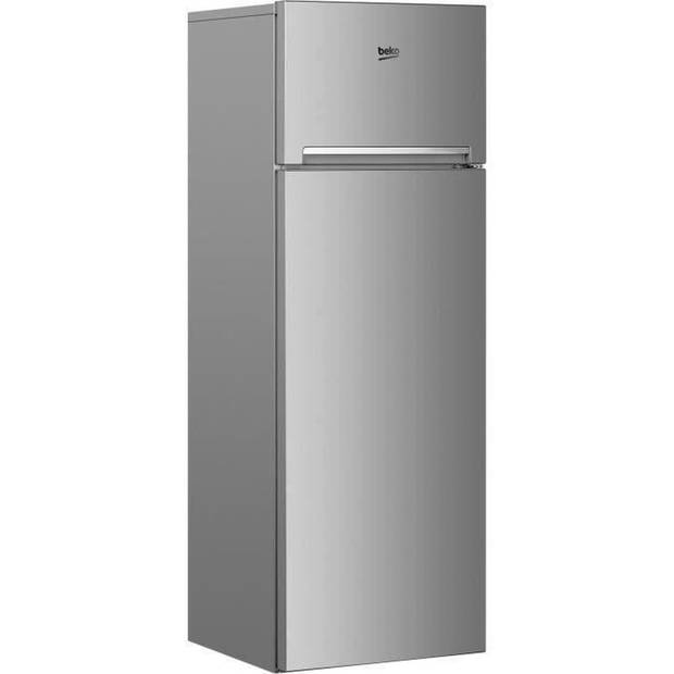 BEKO RDSA280K30SN Boven-vriezer koelkast - 250 L (204 + 46) - Statische koude - MinFrost - A + - Staalgrijs