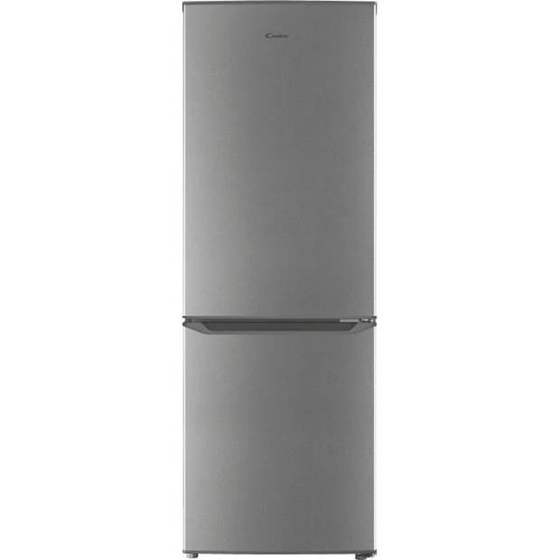 CANDY CFM 14504SN - Gecombineerde koelkast 165L (122 + 43L) - Statisch koud - L50x H142,2cm - Zilver