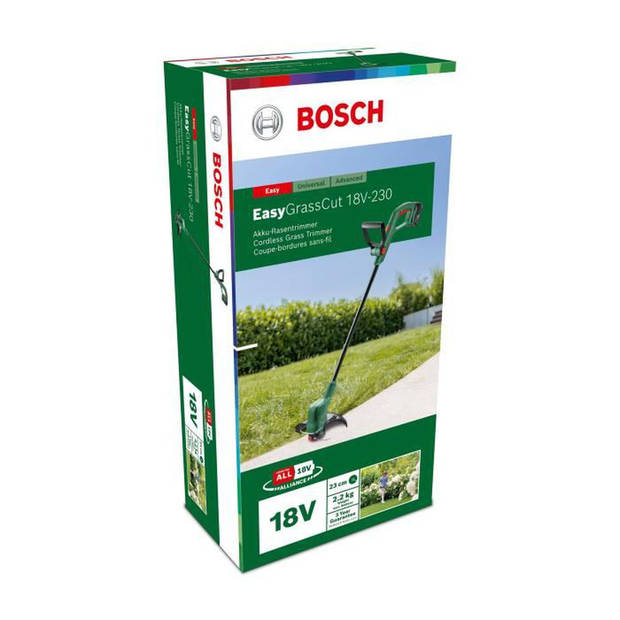 Bosch - EasyGrasscut 18-230 Bosch Cutting (geleverd met 1 batterij en 1 oplader) - PowerForall