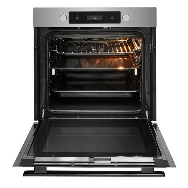 WHIRLPOOL OAKP9 555 PIX Ingebouwde elektrische multifunctionele oven - Gepulseerde warmte - 73L - Pyrolyse - A+ - Inox