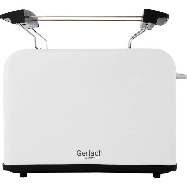 Gerlach 3221w - Broodrooster met LCD Display - Wit