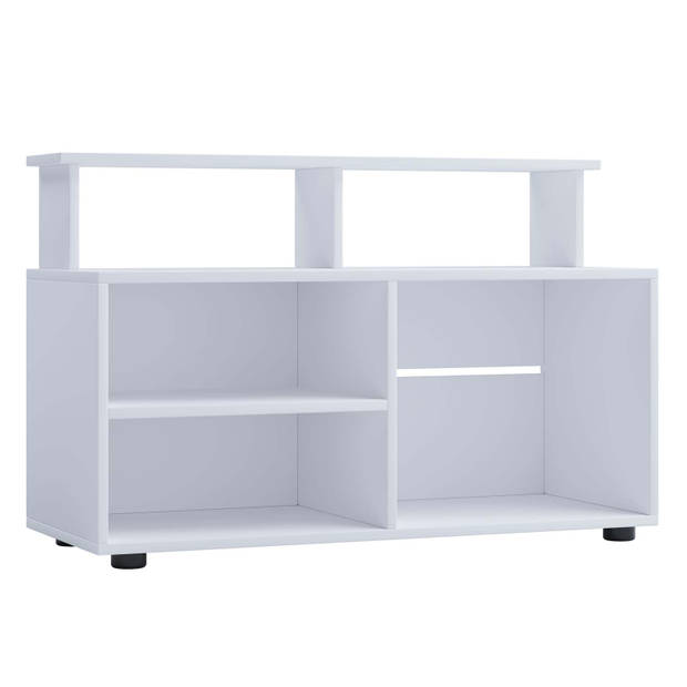 Balanisa TV-meubel 3 planken wit.