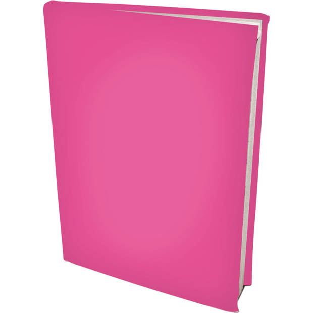 Rekbare boekenkaften A4 - 8 x Roze