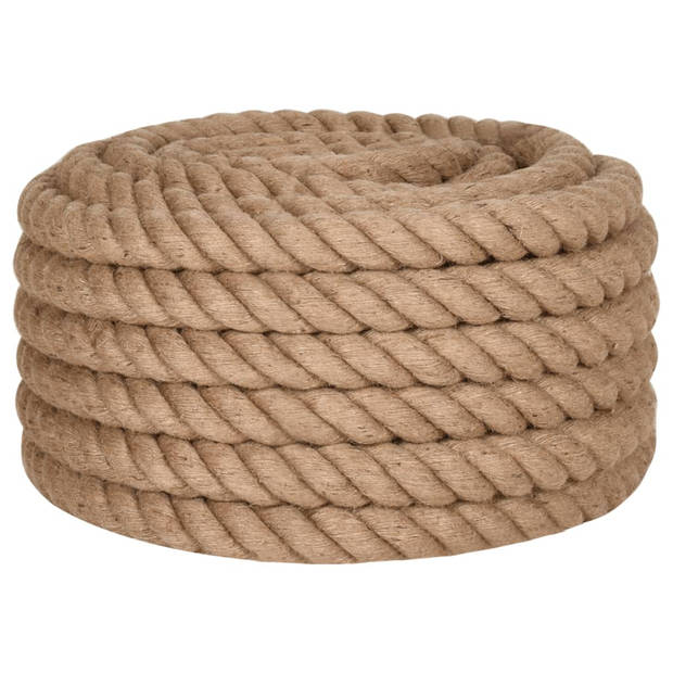 vidaXL Touw 5 m lang 36 mm dik jute