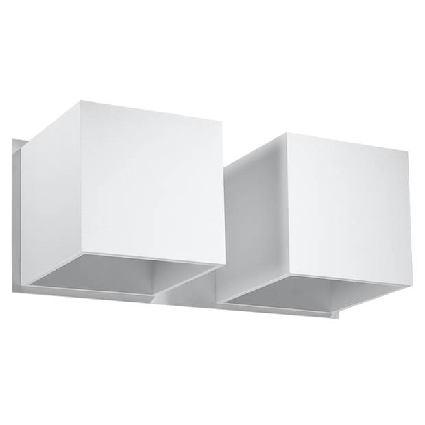 Sollux Wandlamp Quad excl. 2x G9 wit