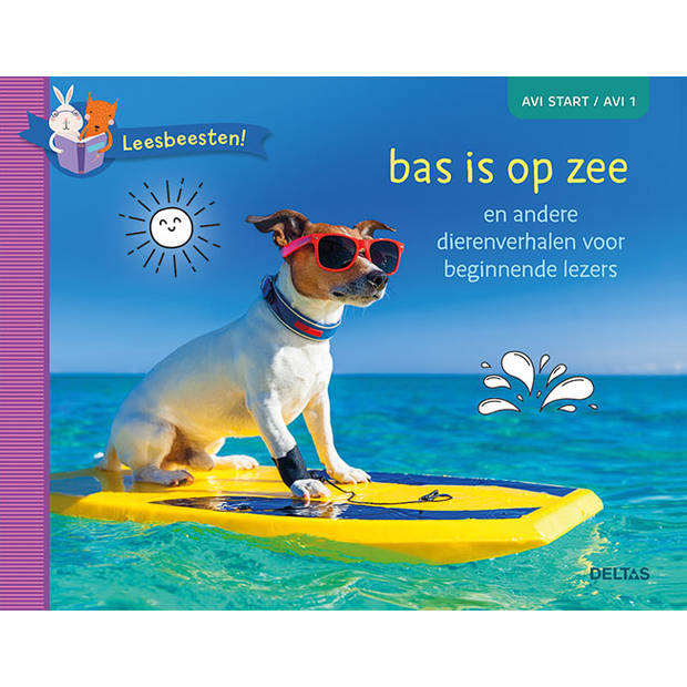 Deltas Leesbeesten! Bas is op zee