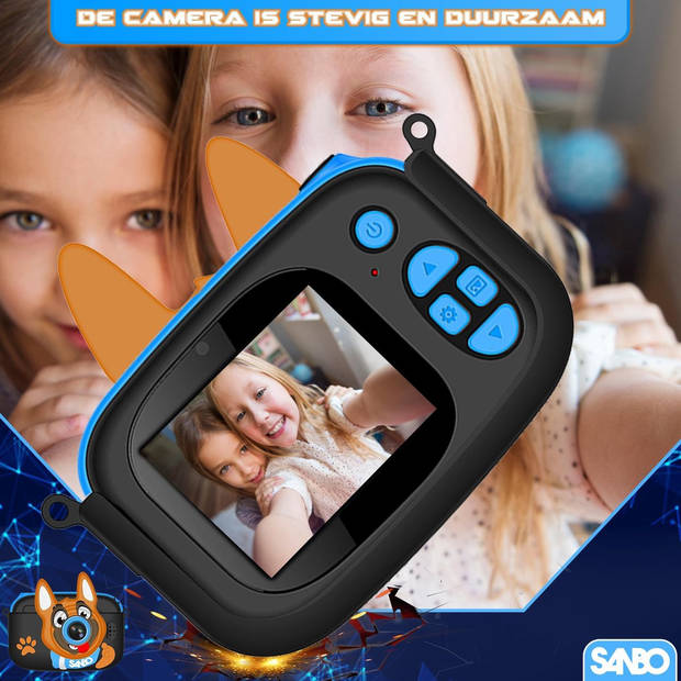 Sanbo Kindercamera - Kinderen - Speelcamera - Sinterklaas Cadeau - Black Friday 2023
