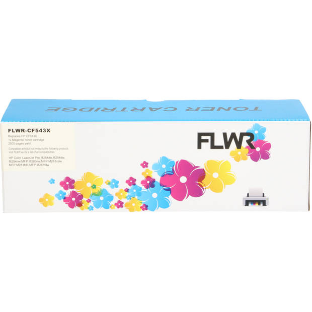 FLWR HP 203X magenta toner