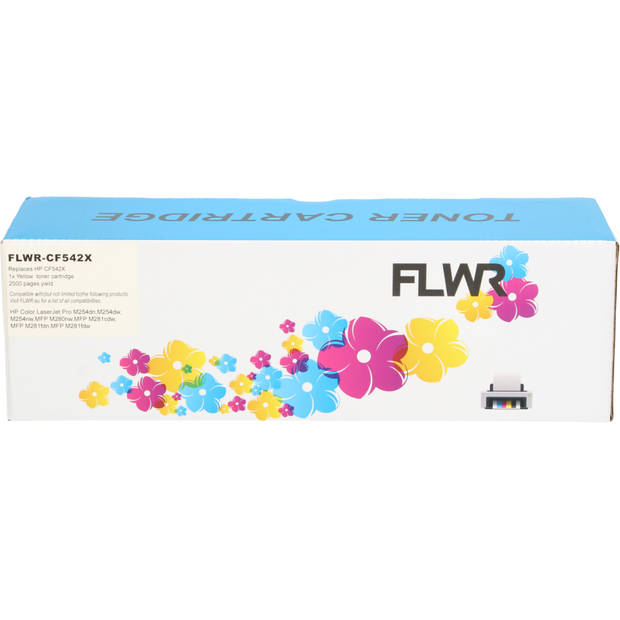 FLWR HP 203X geel toner