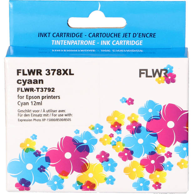 FLWR Epson 378XL cyaan cartridge
