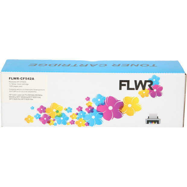 FLWR HP 203A geel toner