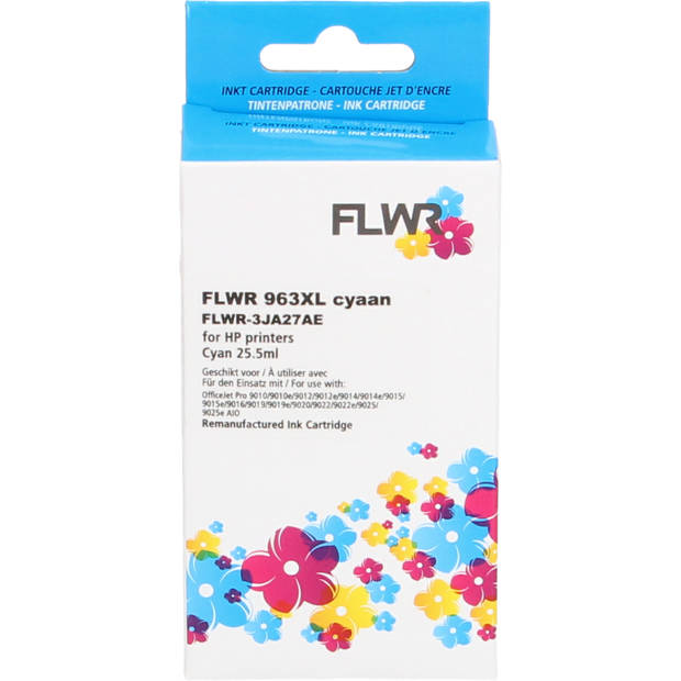 FLWR HP 963XL cyaan cartridge