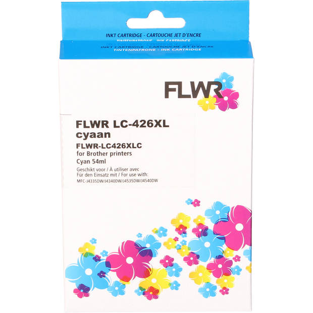 FLWR Brother LC-426XL cyaan cartridge