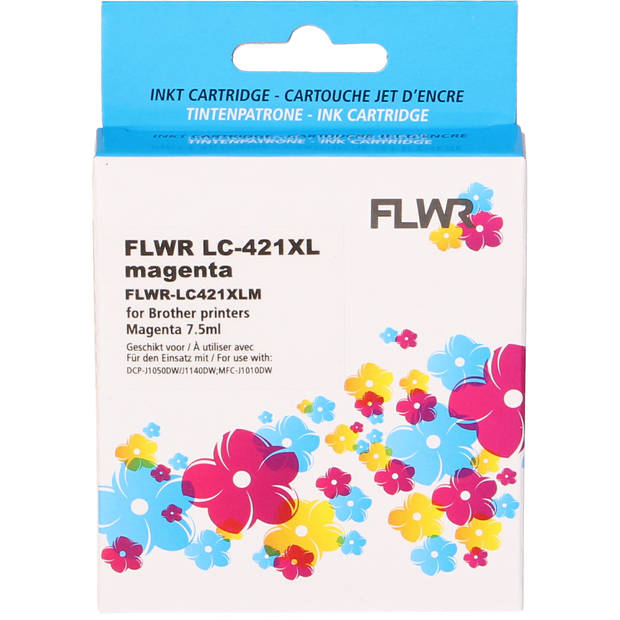 FLWR Brother LC-421XL magenta cartridge