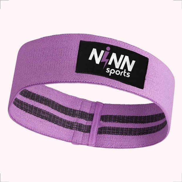 NINN Sports Weerstandsbanden set van 3 Pastel - Bootybands - Weerstandsband - Resistance bands- Fitnessband
