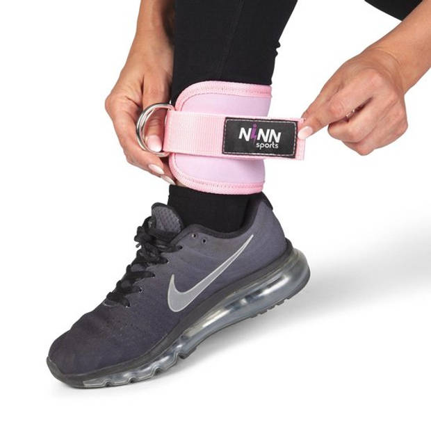 Fast Fit Ankle Strap - Fitness Enkelband - Roze - 1 stuk