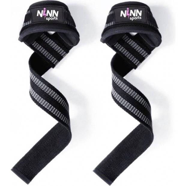 NINN Sports Lifting Straps Roze - Krachttraining Accessoires - Powerlifting - Bodybuilding