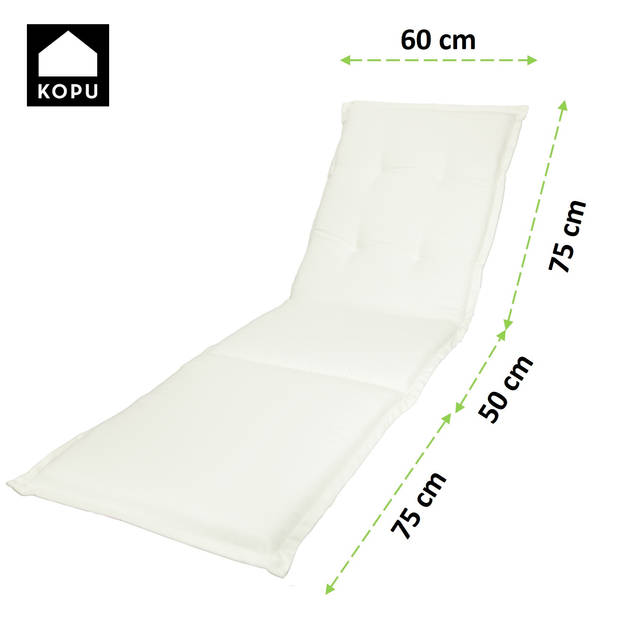 Kopu® Prisma Forest Green - Extra Comfortabel Ligbedkussen 195x60 cm