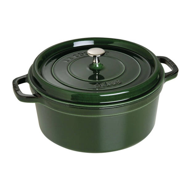 Staub Braadpan / Cocotte - Basilicum - ø 28 cm / 6.7 liter