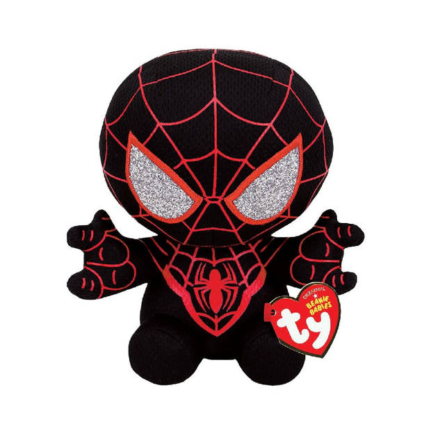 Ty Beanie Babie Marvel - Miles Morales - Knuffel - 15 cm