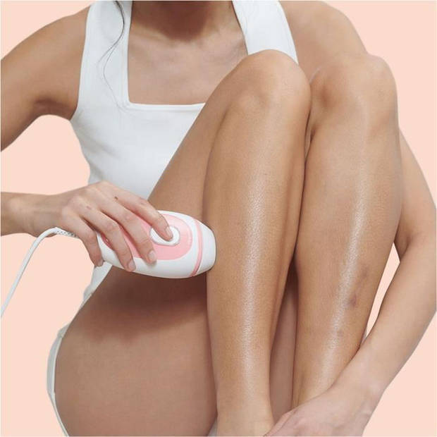 Braun Silk · Expert Mini PL1014, gepulseerd licht Epilator, semi-definieer ontharing, wit/roze, met reiszak