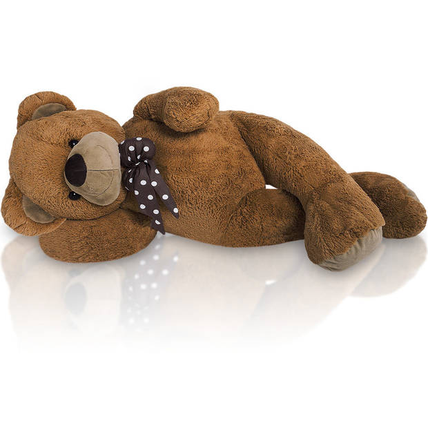 Teddybeer 175 cm, knuffelbeer, teddy XXXL , knuffel, beer, bruin