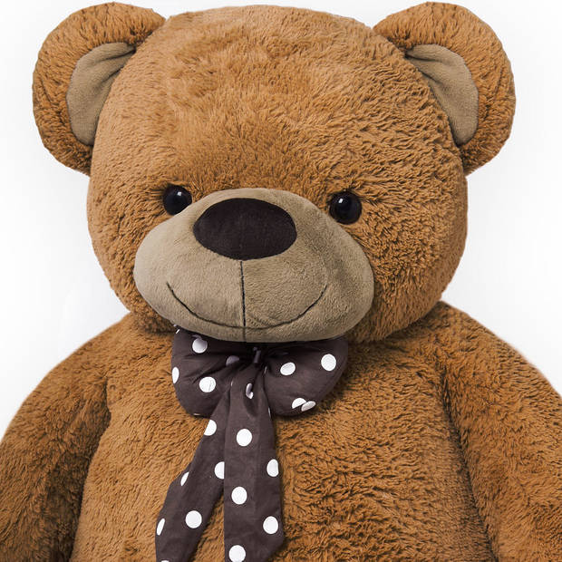 Teddybeer 175 cm, knuffelbeer, teddy XXXL , knuffel, beer, bruin