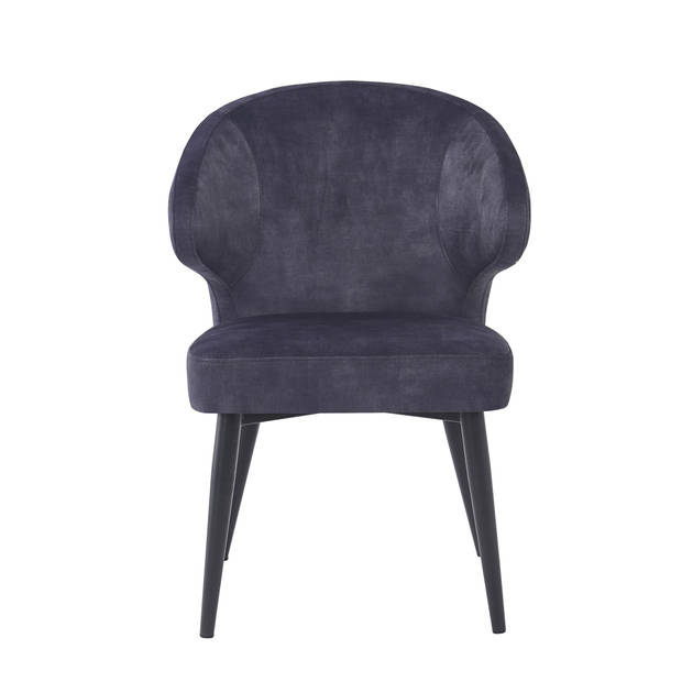 Livingfurn Donna Anthracite Velvet