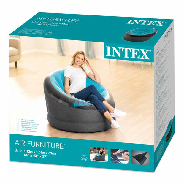 Opblaasbare stoel Intex Empire 112 x 69 x 109 cm