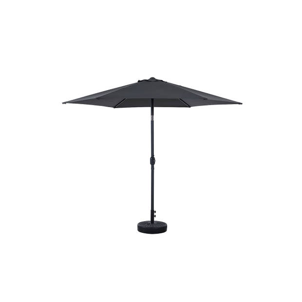 Feel furniture - Parasol - Kantelbaar - 3 meter - Donkergrijs